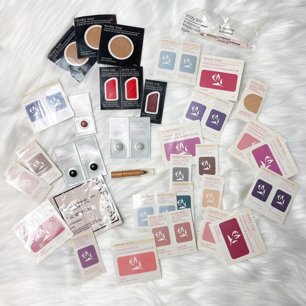 50 Mary Kay Samples One Application Demonstrator Travel Sizes Marykay Makeup Lot